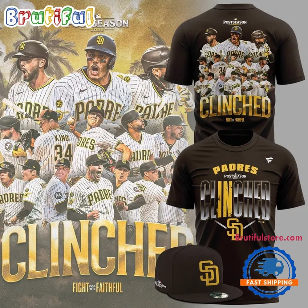 San Diego Padres 2026 MLB Postseason Hoodie T-Shirt