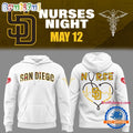 San Diego Padres Baseball NURSES NIGHT Hoodie Shirt