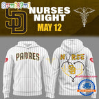 San Diego Padres Baseball NURSES NIGHT Limited Edition Hoodie T-Shirt