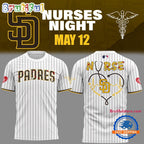 San Diego Padres Baseball NURSES NIGHT Limited Edition Hoodie T-Shirt