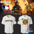 San Diego Padres Firefighter Appreciation Night Baseball Jersey