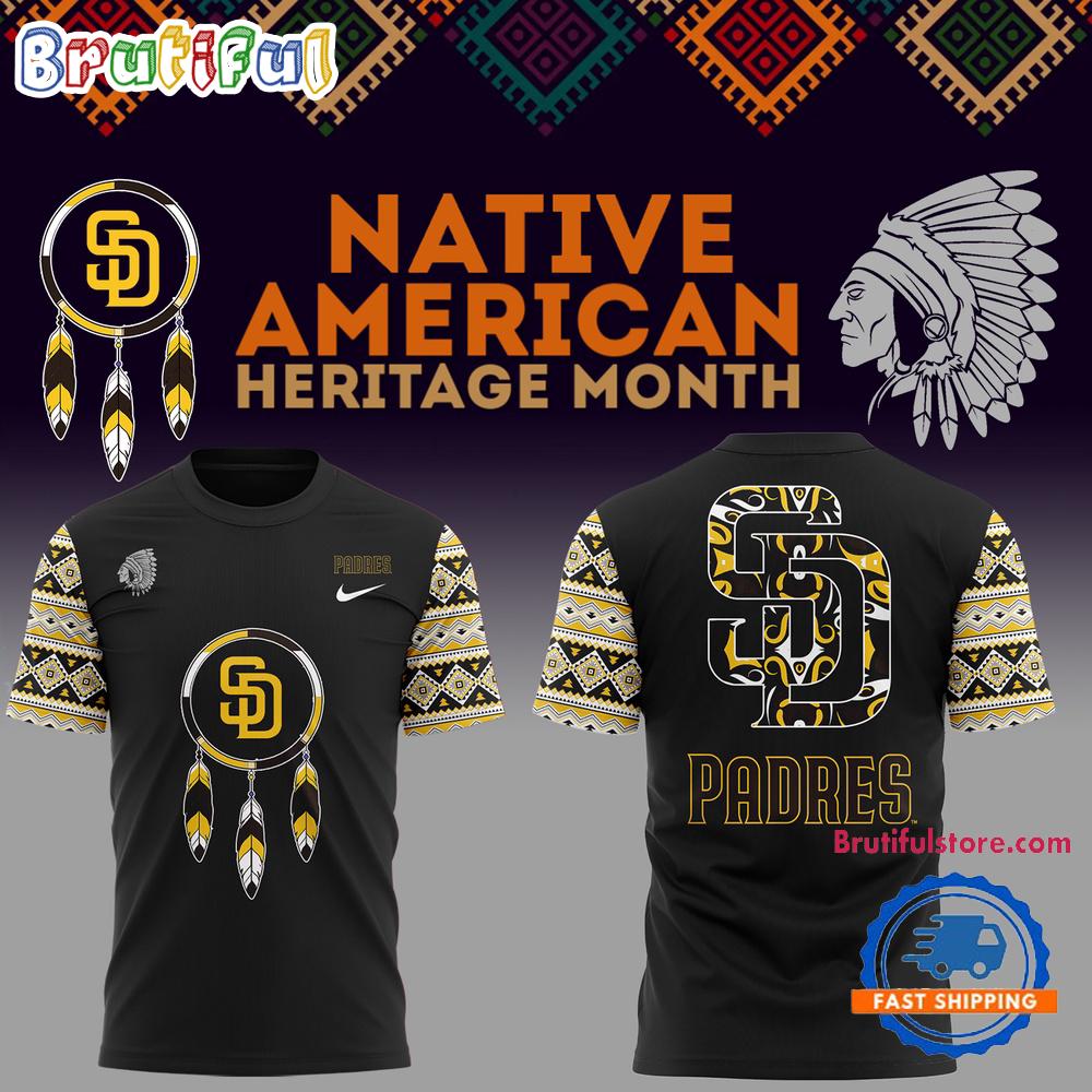 San Diego Padres National American Indian Heritage Month 2025 Hoodie T-Shirt