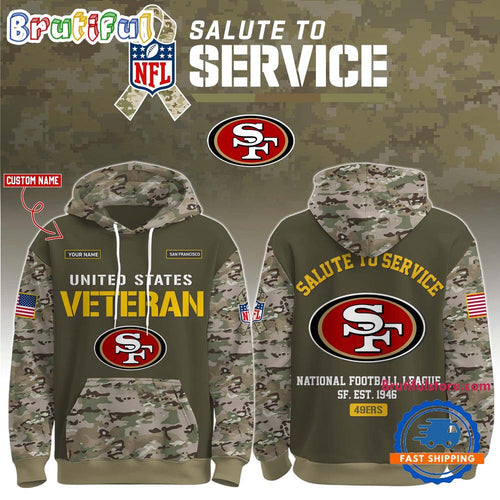 San Francisco 49ers 2025 NFL Veteran Birthday Limited Edition Hoodie Shirt