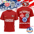 San Francisco 49ers 2026 NFL First Responders Limited 3D Shirt