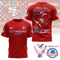 San Francisco 49ers 2026 NFL Military Spouse Appreciation Day 3D Shirt