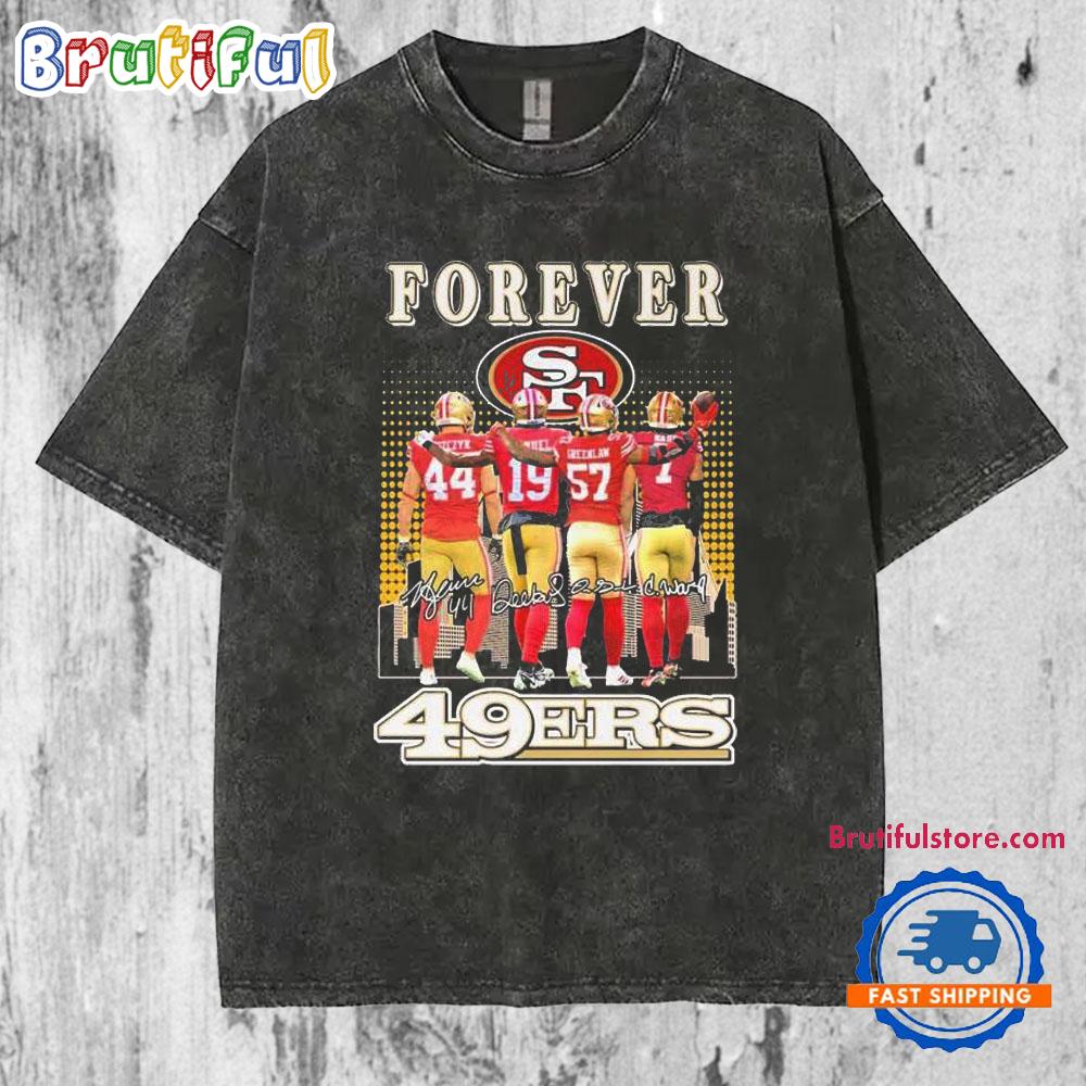 San Francisco 49ers Forever 2025 Mineral Wash T Shirt
