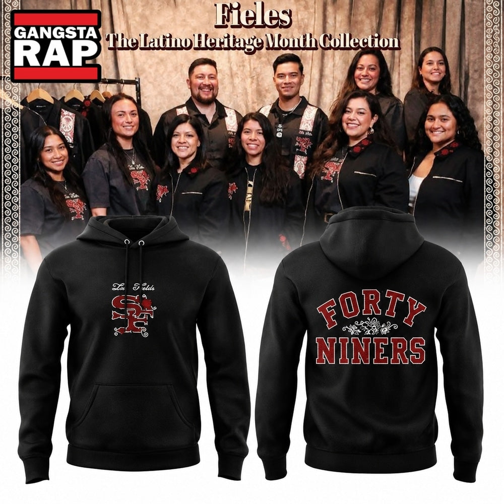 San Francisco 49ers Latino Heritage Month 2026 Black Hoodie