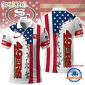 San Francisco 49ers NFL Freedom American Polo Shirt