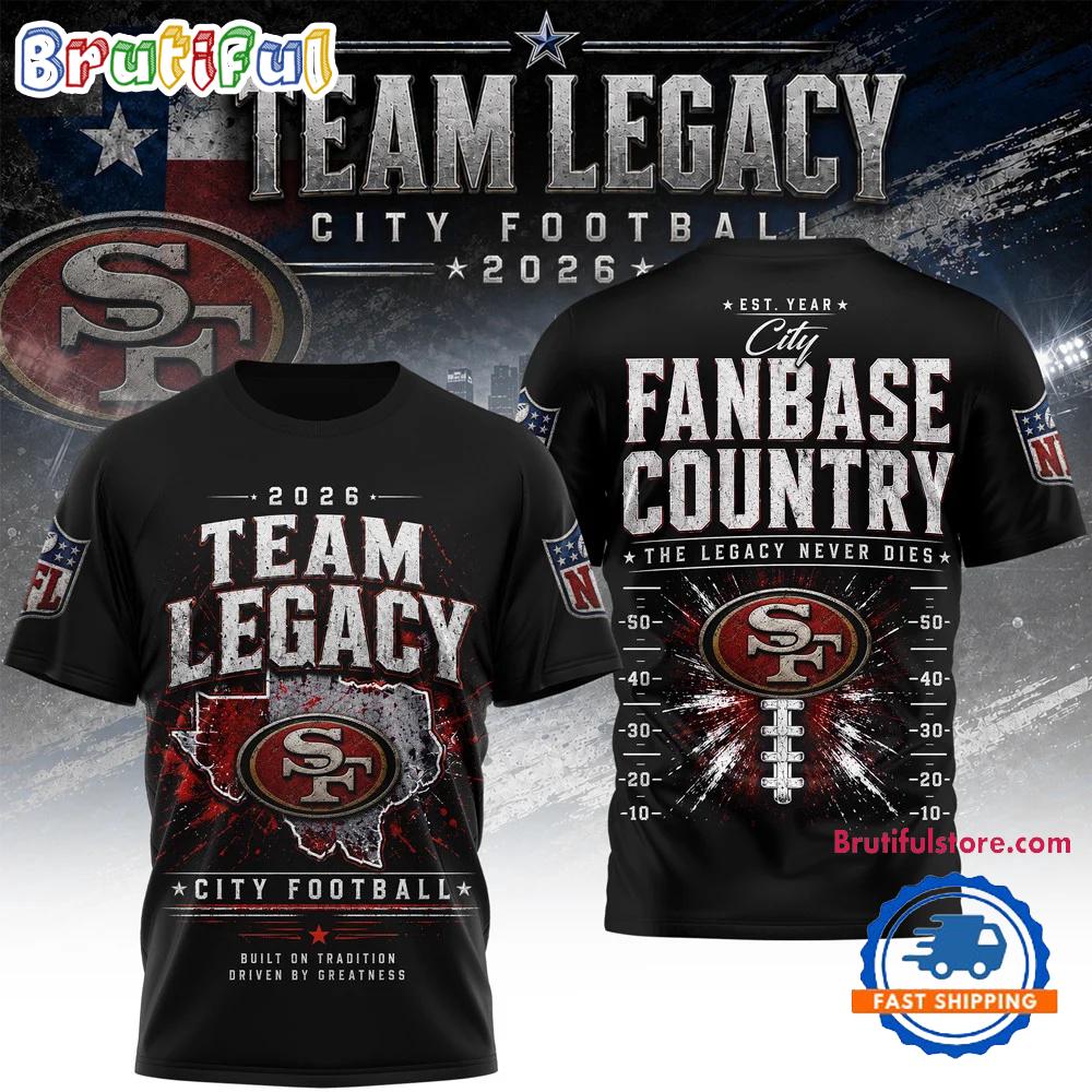 San Francisco 49ers NFL Gridiron Dynasty Limited Edition 3D Shirt