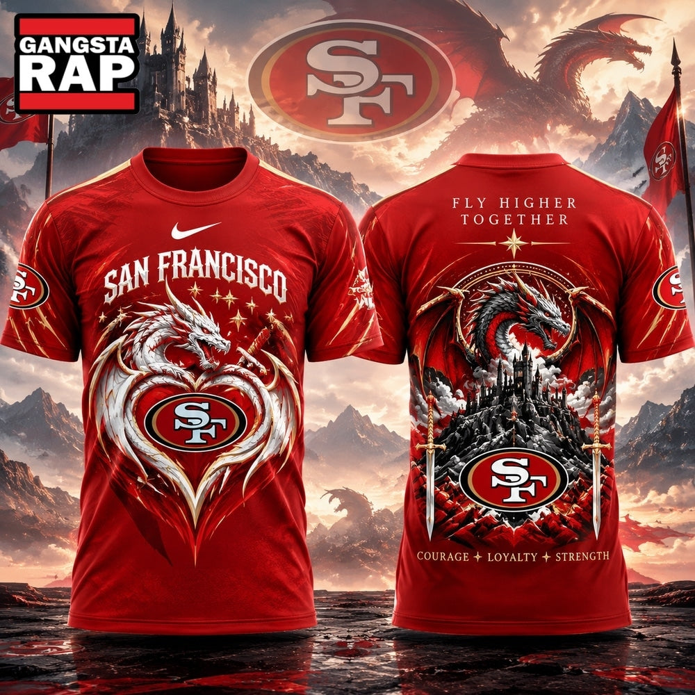 San Francisco 49ers x Fourth Wing Night 2026 Limited Edition T Shirt
