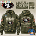 San Francisco 49ers x Salute To Service 2026 Limited Edition Hoodie