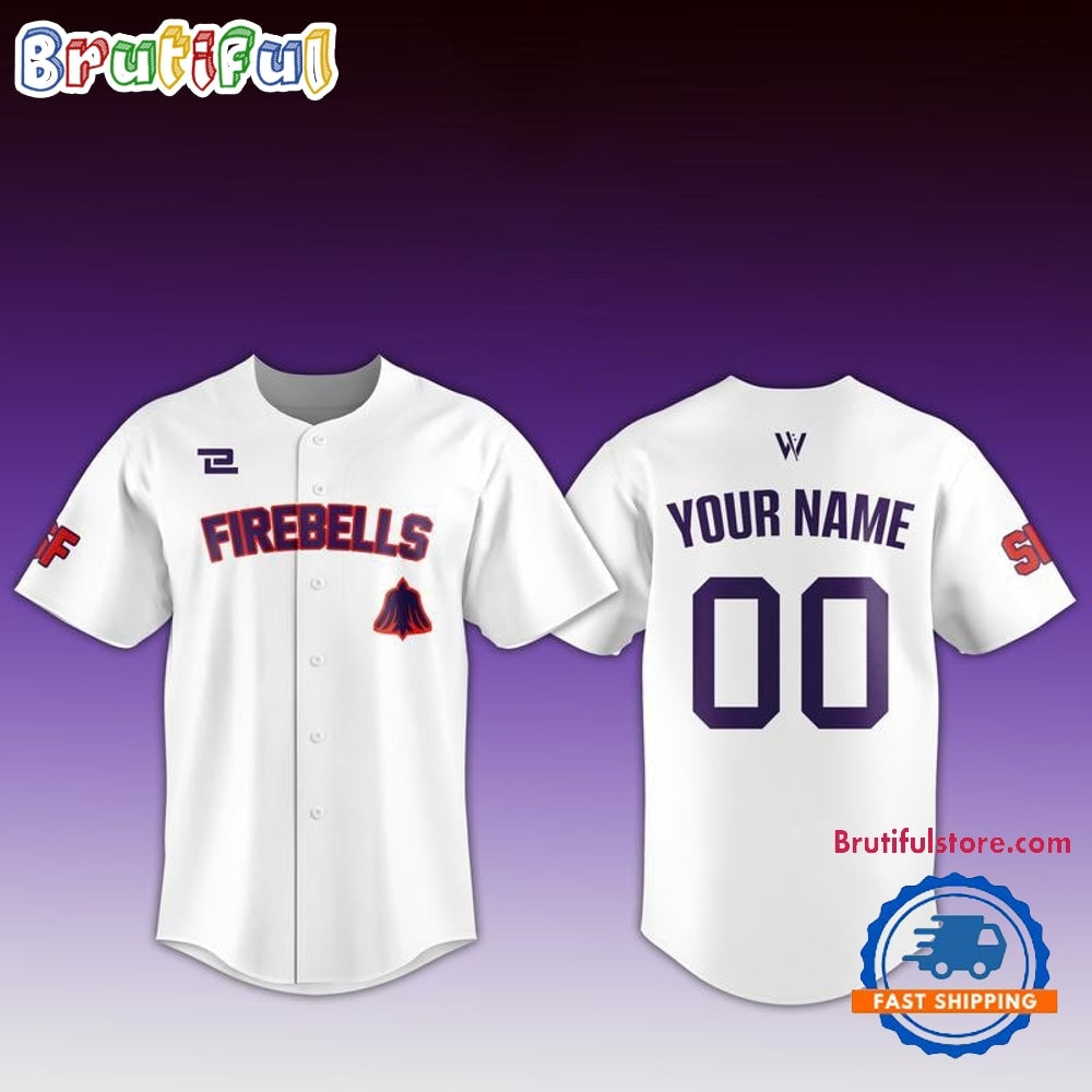 San Francisco Firebells WPBL 2026 Season Home Away Custom Baseball Jersey