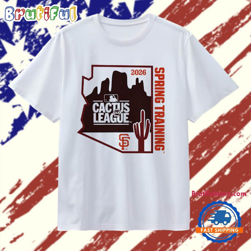 San Francisco Giants 2026 Spring Training Cactus League Influx Ball Bold T Shirt