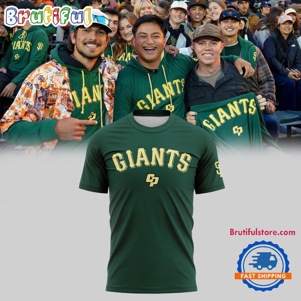 San Francisco Giants Cal Poly Night Hoodie T-Shirt