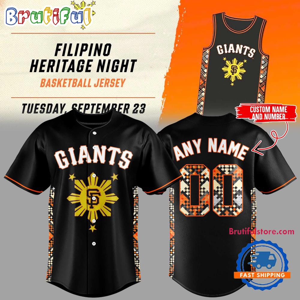 San Francisco Giants Filipino Heritage Night Baseball Jersey
