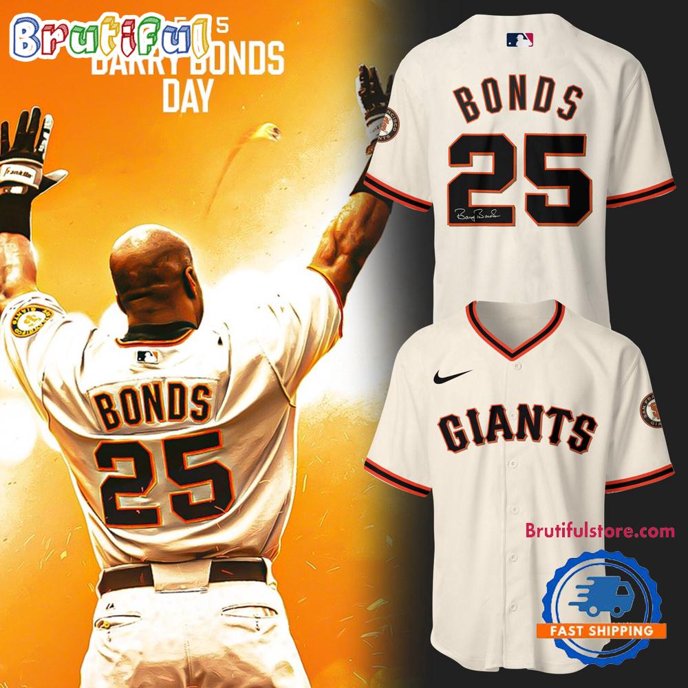 San Francisco Giants x Happy Barry Bonds Day Baseball Jersey