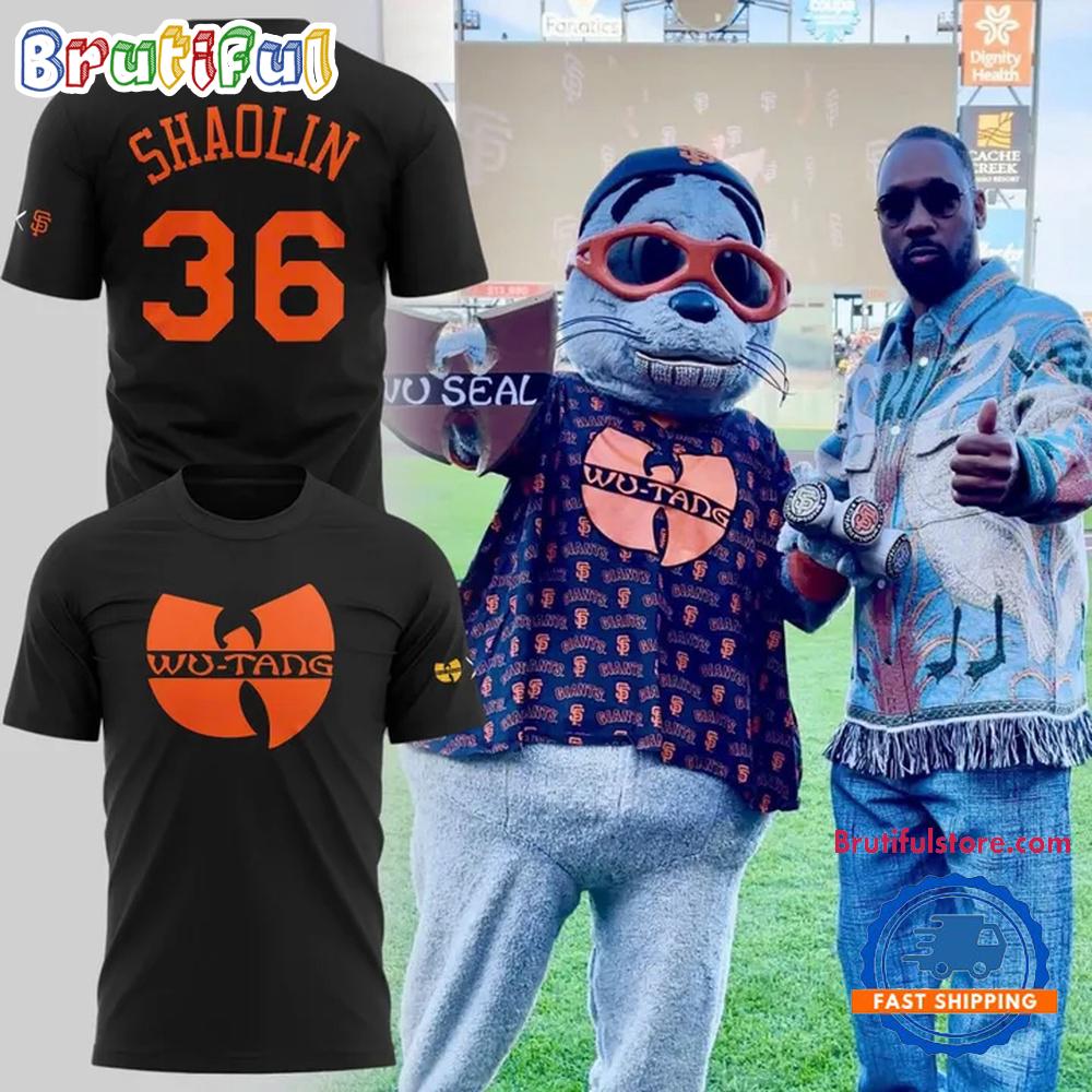 San Francisco Giants x Wu-Tang Clan T Shirt
