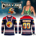 San Jose Barracuda 2026 Cudalynpics Custom Hockey Jersey