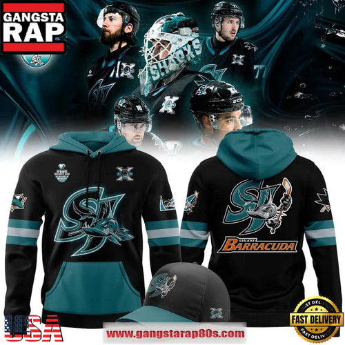 San Jose Barracuda Calder Cup Playoffs 2025 Hoodie