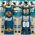 San Jose Barracuda CudaMania II 2026 Limited Hockey Jersey