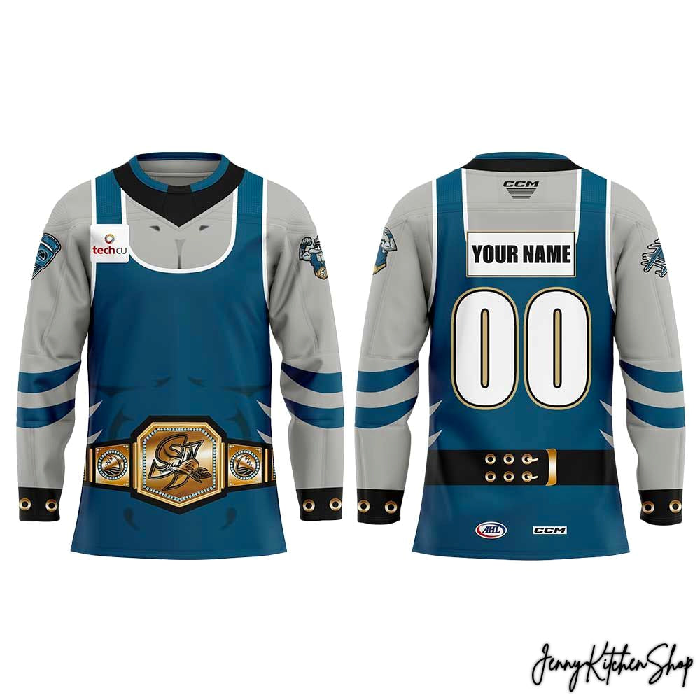 San Jose Barracuda CudaMania II 2026 Limited Hockey Jersey