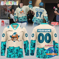 San Jose Barracuda Hockey 2024 Limited Edition Jersey Shirt