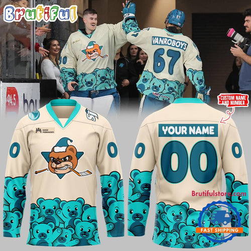 San Jose Barracuda Hockey 2024 Limited Edition Jersey Shirt