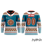 San Jose Barracuda Teddy Bear Toss 2025 Limited Hockey Jersey