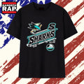 San Jose Sharks Hockey Club 1991 NHL T Shirt