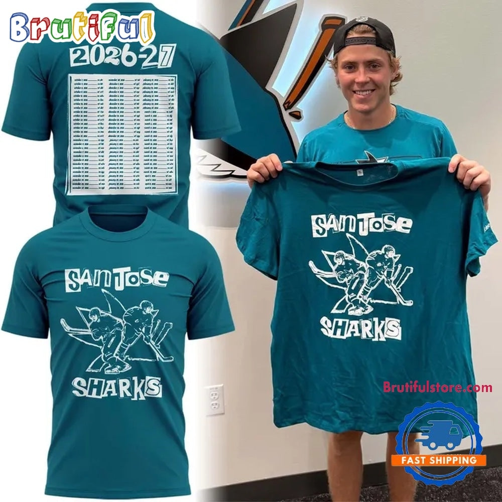 San Jose Sharks Sharks WillMack Concert Limited Edition 2026 T Shirt