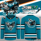 San Jose Sharks The Future Is Teal Night 2026 Hockey Jersey