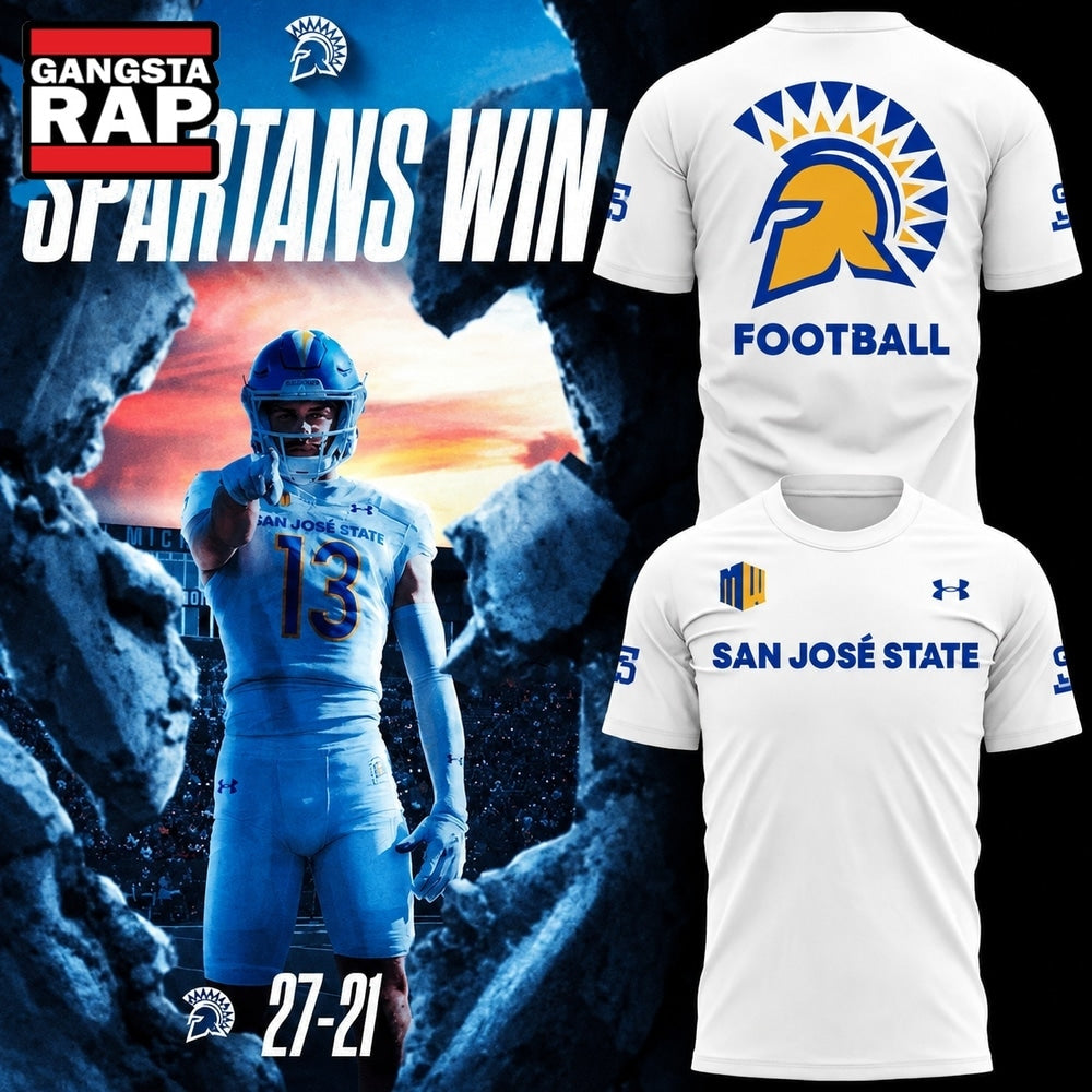 San Jose State Spartans Football NCAA Spartans Win 2026 T Shirt