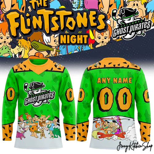 Savannah Ghost Pirates Flintstone Night Limited Hockey Jersey