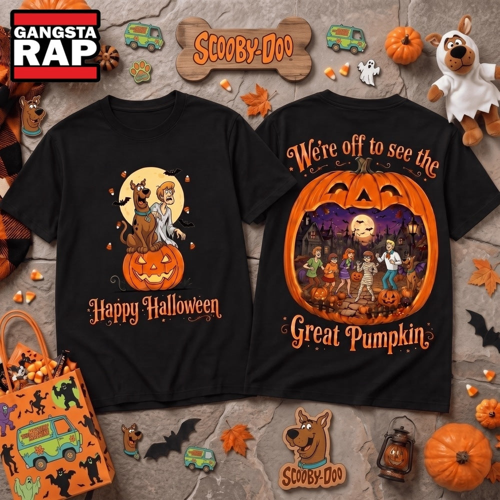 Scooby Doo Halloween Night Great Pumpkin T Shirt