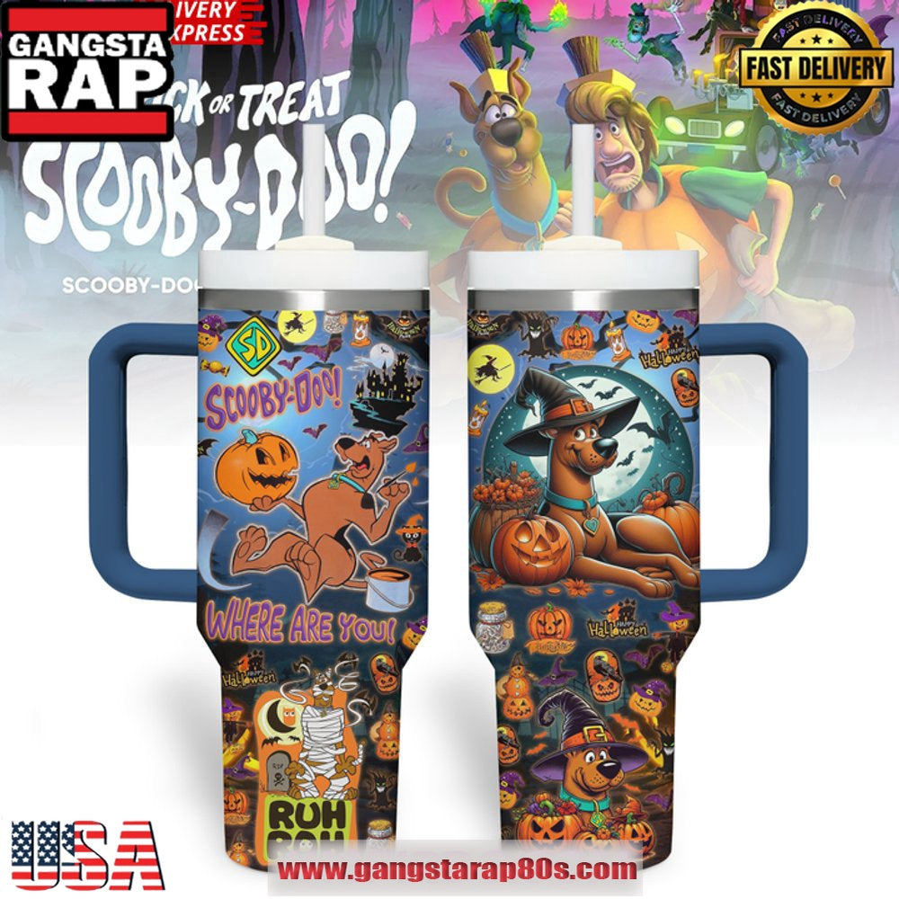 Scooby Doo Happy Halloween Stanley Tumbler Cup 40oz