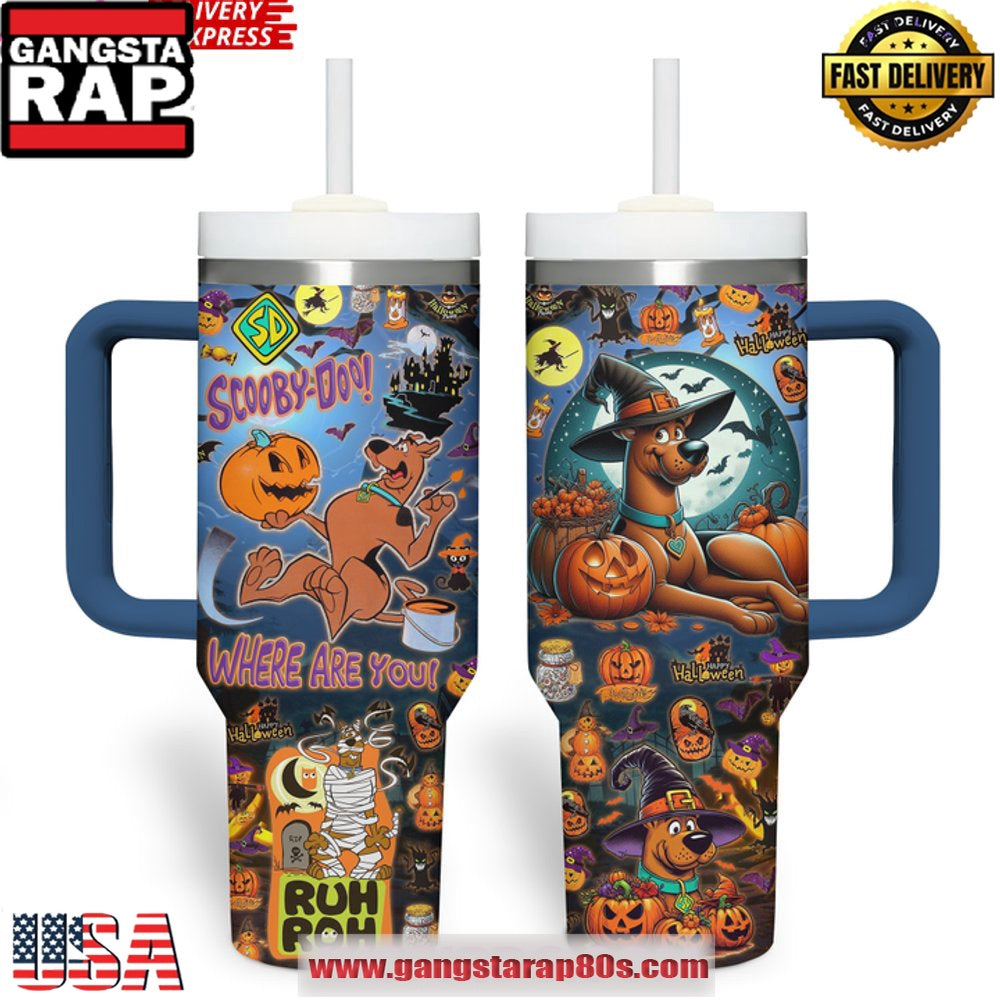 Scooby Doo Happy Halloween Stanley Tumbler Cup 40oz
