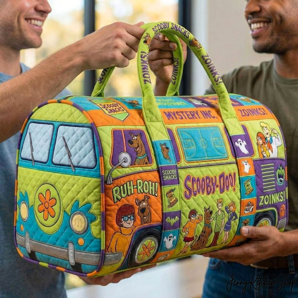Scooby-Doo Mystery Machine Quilted Duffle Bag