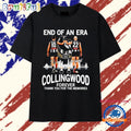 Scott Pendlebury and Steele Sidebottom Collingwood Forever End of an Era Signature T Shirt