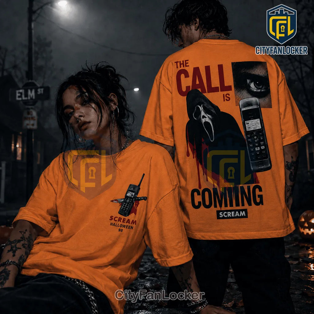 Scream The Call Is Coming Halloween T-Shirt