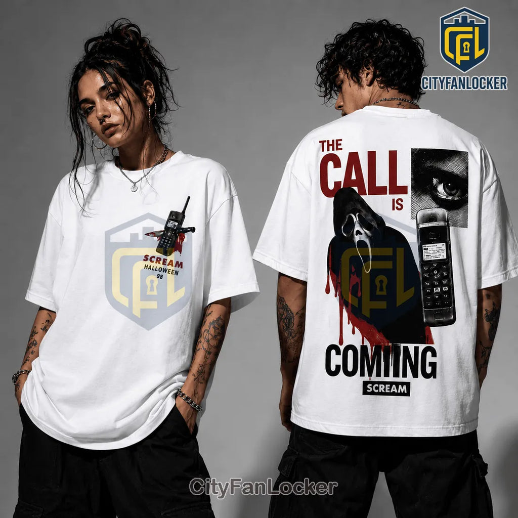 Scream The Call Is Coming Halloween T-Shirt