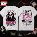 Scrubs & Screams Halloween 3D Shirt