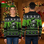 Seahawks Jack Skellington Skeleton Christmas Ugly Christmas Sweater