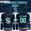 Seattle Kraken Indigenous Peoples Night 2026 Custom Hockey Jersey