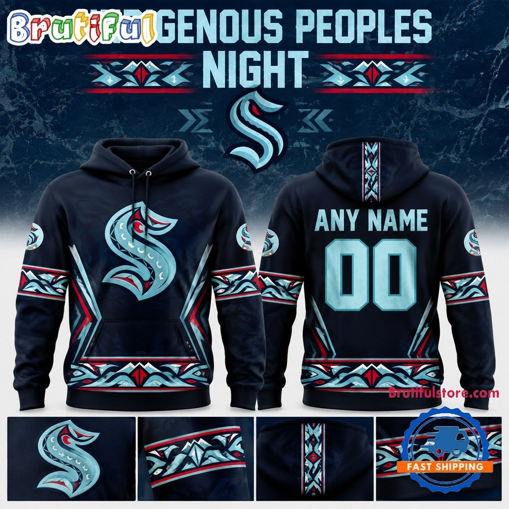 Seattle Kraken Indigenous Peoples Night 2026 Limited Edition Hoodie