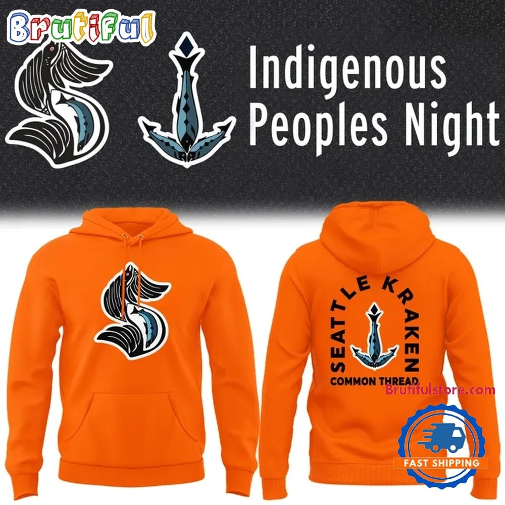 Seattle Kraken Indigenous Peoples Night Limited Edition Hoodie T-Shirt