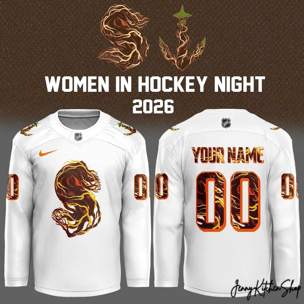 Seattle Kraken Women in Hockey Night 2026 Jersey