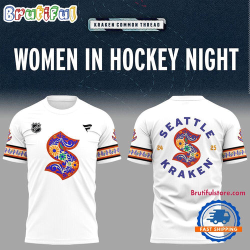 Seattle Kraken Women In Hockey Night Limited Edition T Shirt