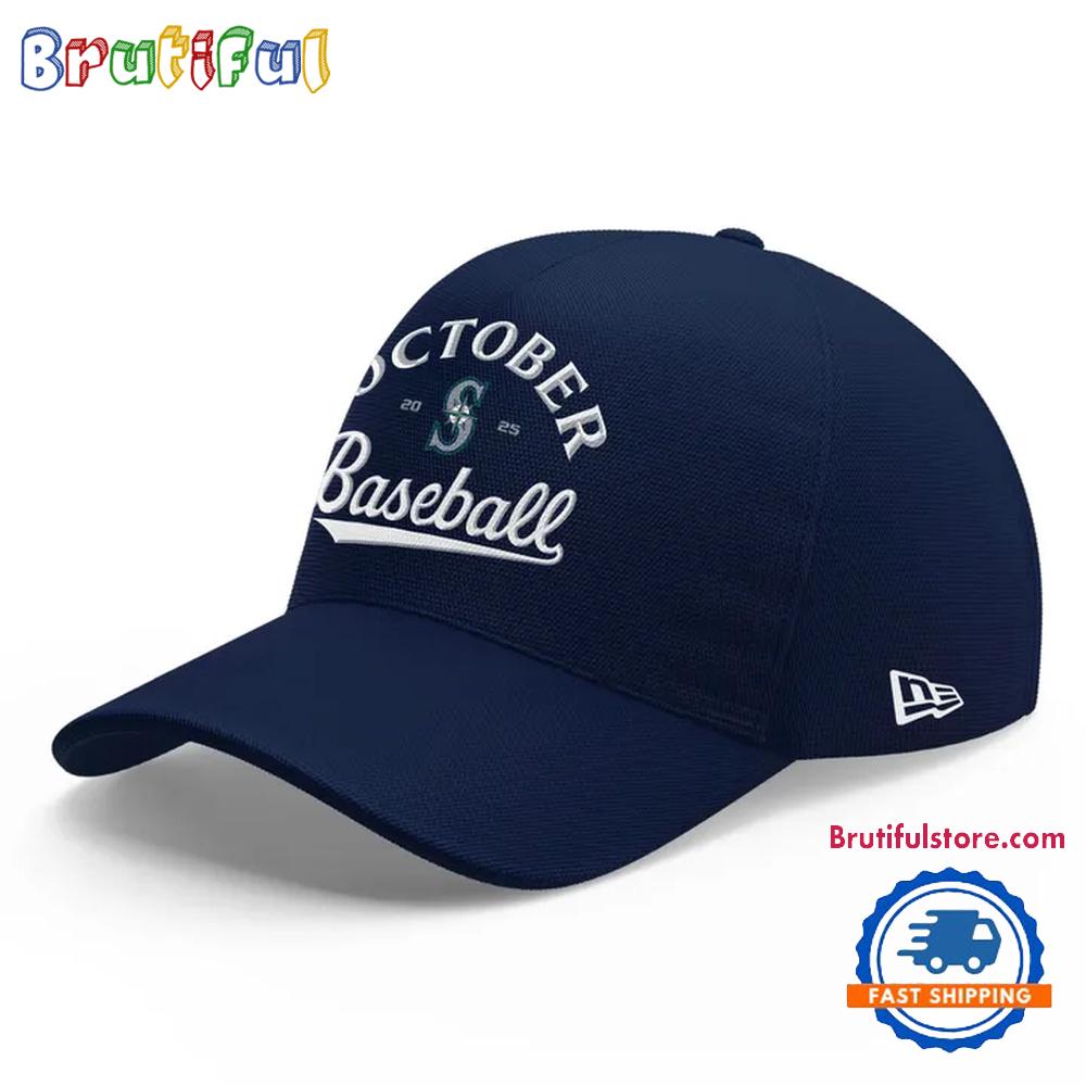Seattle Mariners 2025 MLB Postseason Baseball Cap