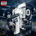 Seattle Mariners 2026 MLB Eagle America Personalized Baseball Jersey