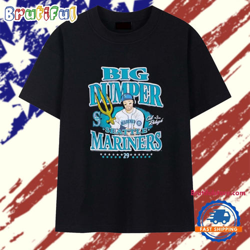Seattle Mariners Baseball Cal Raleigh Big Dumper 29 T Shirt